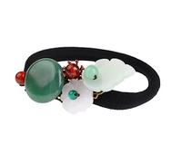 NOLITOY Retro Hairbands for Women Vintage Decorative Hair Ropes Elastic Ponytail Holders for Girls for Parties Daily Use and Special Occasions