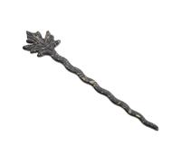 NOLITOY Retro Maple Leaf Chinese Hair Chopstick for Women Lightweight Vintage Hair Pin Stick for Buns Gentle Scalp Easy Styling for Traditional Festivals and Daily Use