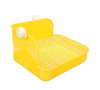 NOLITOY Reusable Bunny Potty Litter Box for Chinchillas and Hamsters, Easy to Clean Plastic Pet Toilet Tray Suitable for Parks and Gardens Daily Use