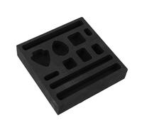 NOLITOY Reusable Graphite Ingot Mold for Metal Melting and Casting High Thermal Stability Graphite Crucible with Ingot Slot Suitable for Small Volume Aluminum Brass Gold Silver