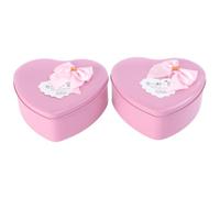 NOLITOY Rose-shaped Flower Soap 2pcs Set with 9 Flowers Each in Heart-shaped Tin Box, Creative Mothers Day Gift for Women, Floral Soap for Shower and Skin Care Random Color Random Color