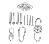 NOLITOY Rotatable Heavy Duty Swing Chair Hook Stainless Steel Bearing Hook for Hammock Hanging Chair Porch Indoor Outdoor Use Capacity