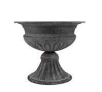 NOLITOY Rustic Iron Flower Pot Vase Vintage Floral Urn Planter for Indoor Outdoor Use Metal Garden Centerpiece with Timeless Farmhouse Charm