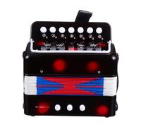 NOLITOY ’s Mini Accordion Black - Beginner Practice Educational Musical Instrument and Students, Professional Accordion for Early Learning and Music Development