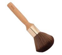 NOLITOY Salon Brush Neck Duster Hair Broken Brush Fiber Material Comfortable for Long Term Use Easy to Sweep Dust Or Hairs Suitable for Salon Use by Barbers