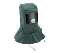 NOLITOY Sandblasting Protective Hood Mask Oxford Cloth Lightweight Breathable Sandblaster Cover for Face and Head Safety Unisex Dust Shield with Breathing Valves for Comfortable Work