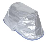 NOLITOY Seat Silver Waterproof Motorcycle Fit Foldable Universal Cover Oxford for Cloth Protective Dust and Rain in Shield Use on Outdoor Motorbike and Electric Scooter Seats