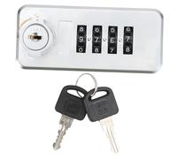 NOLITOY Security Cylinder Combination Cam Lock Code Zinc Alloy Camlock for Office Drawer Cabinet Locker Easy Installation with Extra Key for Cabinets