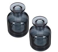 NOLITOY Set of 2 Empty Diffuser Bottles and Reeds Glass Reed Stick Diffuser Bottles 150ml with Elegant round Shape for Continuous Fragrance Diffusion and DIY Scent at Home and Workplaces