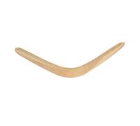 NOLITOY Shaped Wooden Boomerang Returning for Outdoor Sports Lightweight Saucer for Beginners Easy to Throw for Boys Grassy Areas
