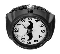 NOLITOY Shiny Digital Finger Watch Ring for Women with Dial Numbers Stylish Decorative Knuckle Ring Timepiece Read Analog Display Practical and Fashionable Accessory