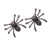 NOLITOY Shiny Spider Shoe Clips Creative Jewelry Charms for Heels and Pumps Reliable Detachable Shoe Accessories for Women Glamorous Decorative Clips Suitable for Flats and Sneakers