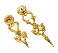 NOLITOY Silent Mechanical Cuckoo Clock Hands Replacement Parts Gold Precision Tiny Clock Hands for Bedroom Living Office Decor Smooth Quiet Movement Easy Installation