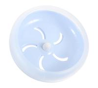 NOLITOY Silent Wide Suitability Hamster Exercise Wheel Blue PP Run Disc for Small Animals Gerbils Rats Mice Pet Non Slip Stable Fitness Wheel