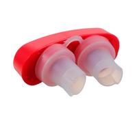 NOLITOY Silicone Nose Plug Stopper Snoring Device with Activated Carbon Frog Shape for Comfortable Nasal Ventilation and Improved Airflow Reusable Sleeping Aid for Snore Relief