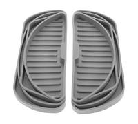 NOLITOY Silicone Refrigerator Drip Tray Semi-circular and Rectangular Shape 2pcs Versatile Compatibility Stable Placement Anti-skid Water for Fridge Water Dispenser with Mini Fridge