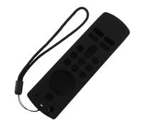 NOLITOY Silicone Remote Cover Sleeve with Lanyard for Voice-Controlled Remote 3rd Gen Anti-Slip Protective Silicone Case for TV Use