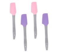 NOLITOY Silicone Wax Spatula and Multi-function Waxing Sticks 4pcs Set Portable Hair Removal Applicators Household Waxing Tool for Body and Face Care