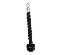 NOLITOY Single Head Fitness Pull Rope Gym Accessories Lightweight Portable Muscle Building Training Equipment for Home and Professional Use Black