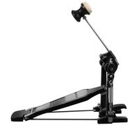 NOLITOY Single Kick Drum Pedal and Adjustable Spring Tension Aluminum Alloy with Anti- Design Featuring Thick Chain and Widened Base Plate for Stable for Practice Pedal Technique