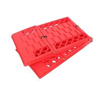 NOLITOY Slip Sprocket Tire Slip Plate Foldable for Mud and Snow Car Traction Board Plastic Material Emergency Skid Security Mat for Winter Driving