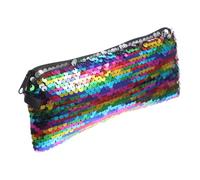 NOLITOY Small Sequin Makeup Bag with Zippered Closure Glitter Cosmetic Pouch for Travel and Toiletries Versatile Storage for Jewelry Hair Accessories and Electronics Spacious Organizer for