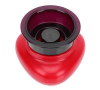 NOLITOY Smart Vacuum Cupping Massage Device Scraping Function, Small Handheld Electric Body Massager for Muscle Relaxation and Slimming, Red for Home Therapy