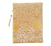 NOLITOY Soft Scripture Book Bag with Secure Zipper Closure Versatile Bible Carrier and Organizer Pouch Easy-Clean Storage for Religious Texts and Personal Items Large with Tassel for