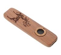NOLITOY Solid Wood Kazoo Flute Musical Instrument for Easy Learning and Playing for Stage and Studio Performances Made from Wood Natural Sound for Adults and Boys and Girls Who Love Wind