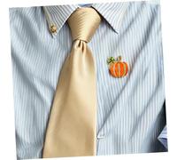 NOLITOY Sparkling Rhinestone Halloween Pumpkin Brooch with Fade Resistant Enamel Coating Cute Vegetable Lapel Pin for Sweaters Jackets Bags Festive Thanksgiving Day Accessory for Women
