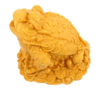 NOLITOY Spitting Frog Lucky Money Toad Water Fountain Ornament with Pump for Home Garden Kitchen Sink Compatible Traditional Chinese Tea Pet Decorative Feng Shui Accent