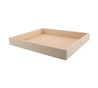NOLITOY Square Mini Desktop Sand Storage Box for Safe Sand Pit with Play Area Practical Organizer for Storage