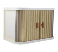 NOLITOY Stackable Desktop Organizer Box for Home Use, Multipurpose Small Plastic Storage Case with Foldable Design for Sundries and Paper Tissue Storage