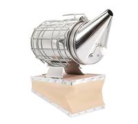 NOLITOY Stainless Steel Bee Hive Smoker with Heat Shield for Safe Beekeeping Protection Practical Mini Smoker Tool for Easy Operation and Prevention in Apiaries