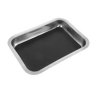 NOLITOY Stainless Steel Dissection Tray 26X19X4 CM Metal Science Plate for Anatomy Visualization in Laboratory and Education