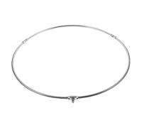 NOLITOY Stainless Steel Fishing Net Ring Dip Nets Accessory Practical Circle Hollow Design for Anglers and Fishing Enthusiasts