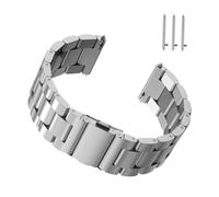 NOLITOY Stainless Steel Watch Strap Replacement Compatible with Suunto Solid Metal Band with Vacuum Electroplated Finish Ergonomic Smooth Texture Wristband for Men and Women