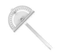 NOLITOY Steel Circular Saw Table Angle Gauge with Long Folding Arm Protractor for Precise Miter and Corner Measurement in Carpentry Engineering and Woodworking
