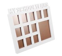 NOLITOY Student Growth Photo Frame School Year Picture Collage Frame for Home Decor Material for Displaying Photos and School Days Memories