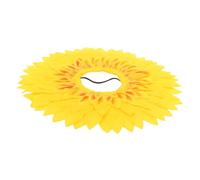 NOLITOY Sunflower Hood Creative Sun Flower Face Cover for Sports Games Props Kindergarten Decor Accessory Student Pattern