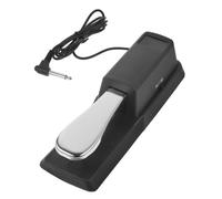 NOLITOY Sustain Pedal for Keyboard with Non-slip Base Alloy Foot Pedal for Electronic Keyboards and Digital Pianos Compatible with All Electric Instruments