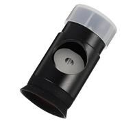 NOLITOY Telescope Eyepiece Aluminium Alloy Collimating Alignment Eyepiece Short Collimator 2.75X1.57X1.57 Inch Precise Collimation Aligning Optics for Newtonian Reflector Telescope Black