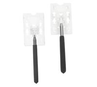 NOLITOY Telescoping Rod Card Holder for Vehicle Parking Extendable Parking Permit Hang Tags Portable Disabled Permit Holder with Quick Extension and Compact Design for Residential