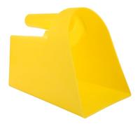 NOLITOY Thickened Large Feed Scoop for Livestock Poultry Farm with Flat Bottom Sturdy Wear-Resistant Feeding Shovel for Efficient Animal Feed Handling and Easy Cleaning