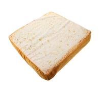 NOLITOY Toast Shaped Bread Pillow Cat Sleeping Cushion Pet Resting Sponge Mat Adorable Kitten Mat Household Chair Cushion 40x40x7cm Removable Washable Plush Pad