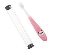 NOLITOY Toothbrush for Comprehensive Cleaning and Comfortable Grip with Supple Bristles Made of Pp and TPR Materials, Includes Storage Bucket, for Babies and Aged 2-12