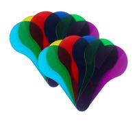 NOLITOY Translucent Colour Mixing Paddles and Colour Filter Boards for Primary School Science Experiment Toys, 12pcs Set for Early Education Learning and Teaching Activities