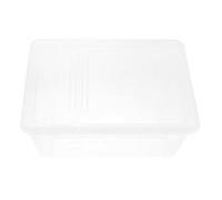 NOLITOY Transparent Double Door Plastic Reptile Breeding Box with Ventilation Anti-escape Feeding Cage for Lizards Spiders Geckos and Insects