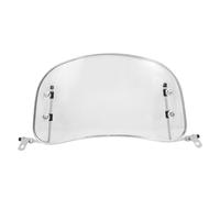 NOLITOY Transparent Motorcycle Windshield Wind Deflector High Strength Material Widened Edge Design Easy to Install for Motorbikes and Electric Vehicles