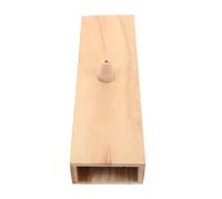 NOLITOY Tuning Fork Wooden Resonator Box with Anti-Slip Base, Compact and Portable Acoustic Vibration Amplifier for Healing and Meditation, for Classroom Demonstration and Sound Relaxation